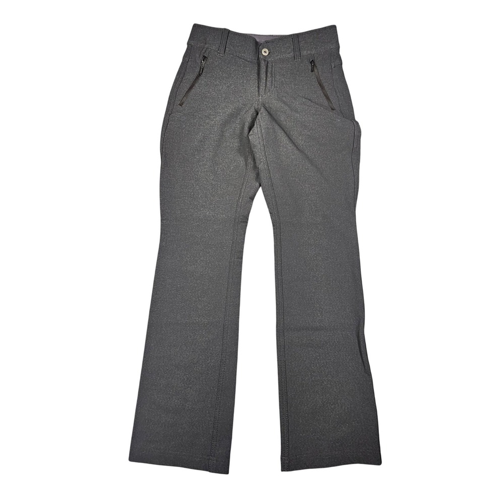 Kuhl Frost Softshell Pants Womens Size 4 Short Charcoal Gray Fleece Lined 6436